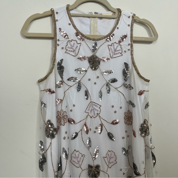 Altar’d State Sequined Embroidered Mini Dress - Picture 2 of 10